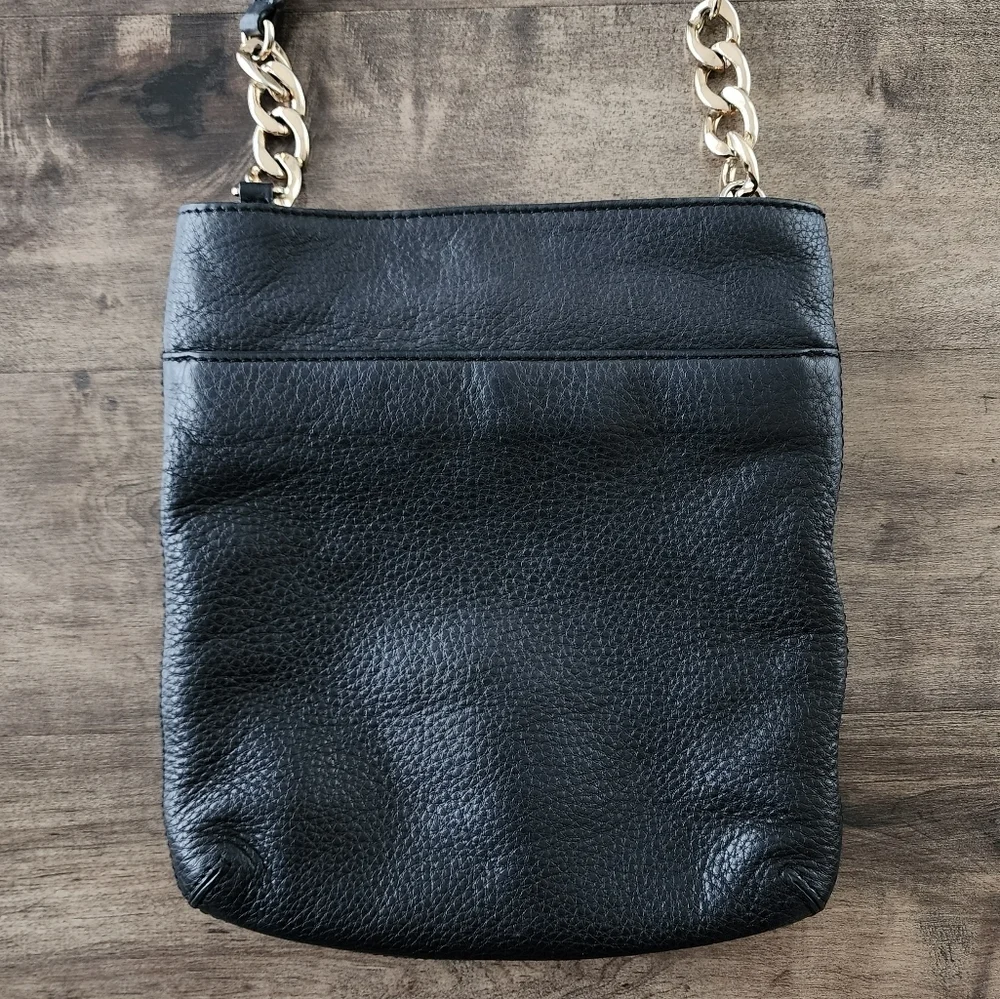 MICHAEL Michael Kors Black Pebbled  Leather Bag - Picture 11 of 15